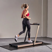 Space Saving Commercial Treadmill, Slim Motorized  W/ Speakers