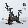 Exercise Bike, Stationary Bikes for Home, Magnetic Indoor Cycling Bike with Self-Developed APP, 330Lbs Capacity & Comfortable Seat Cushion & Tablet Mount for Weight Loss Gym Cardio