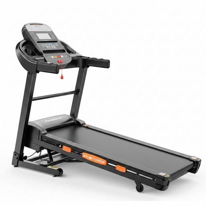 5.0 HP Folding Treadmill with 20-Level Adjustable Incline, 12Mph Speed Running Machine,Treadmill 400 Lb Capacity, Silent Brushless Motor,105 Preset Training Program Electric Treadmills for Home Use